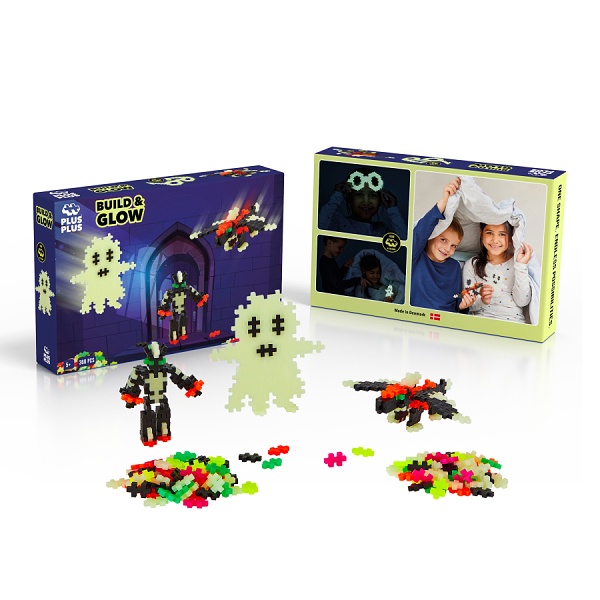 Plus-Plus Build and Glow - Sv�t�c� ve tm� (360 ks)