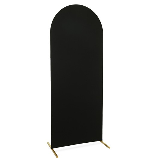 Potah na obloukov� stojan �ern� 200x80 cm