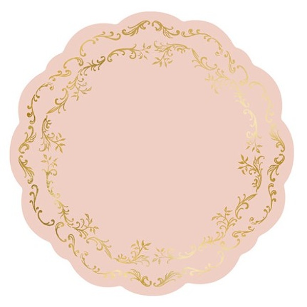 Prost�r�n� r��ov� s ornamenty 35,5 cm
