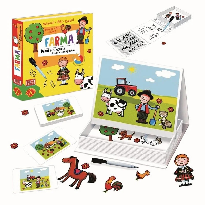 Psan� s magnety - FARMA