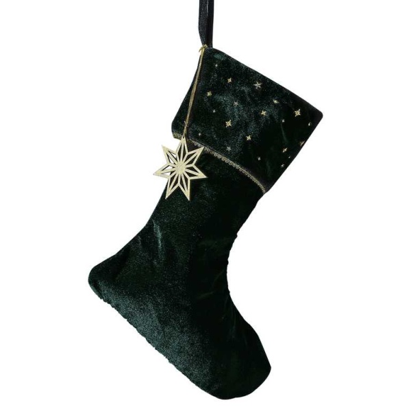 Pun�ocha v�no�n� sametov� tmav� zelen� 40 x 25 cm