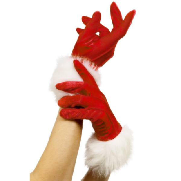 Rukavice Santa, �erven�