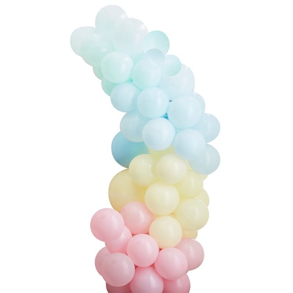 SADA bal�nk� na bal�nkov� oblouk pastel mix 75ks