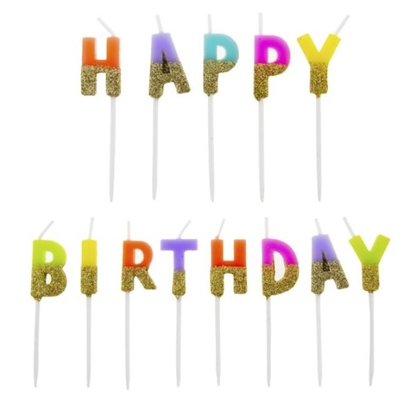 SV��KY narozeninov� Happy Birthday glitrov�