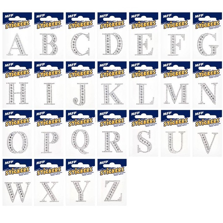 Samolepky kam�nky p�smeno J