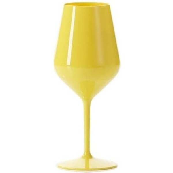 Skleni�ka na v�no �lut� 47 cl 1 ks