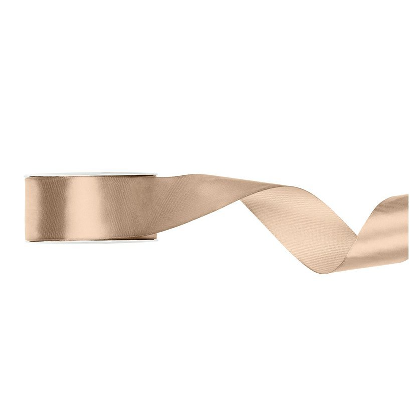 Stuha sat�nov� broskvov� 2,5cm/25m