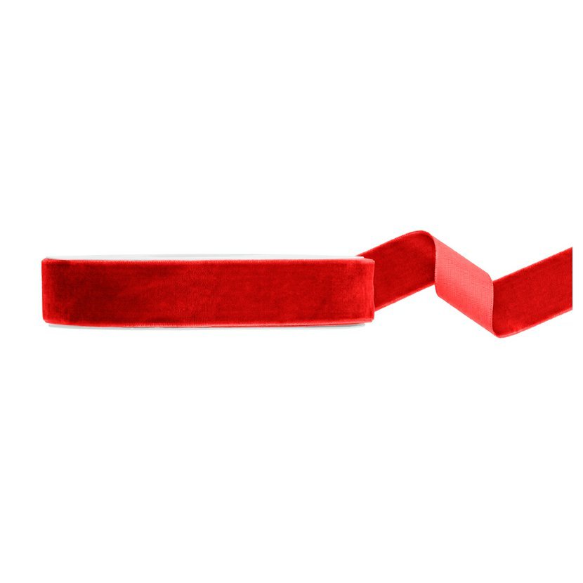 Stuha sat�nov� �erven� 25mm/10m