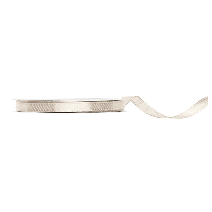 Stuha sat�nov� studen� b�l� 6mm/25m