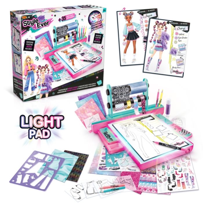 Style4Ever N�vrh��sk� m�dn� studio Light-up