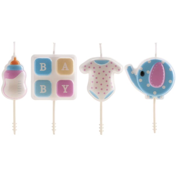 Sv��ky dortov� Hello Baby 4 ks