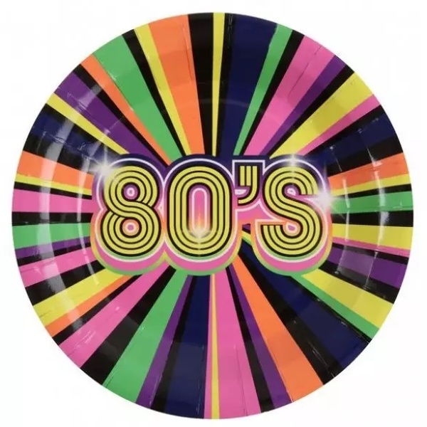 TAL��E pap�rov� 80's 22,5cm 10ks