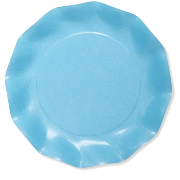 TAL��E pap�rov� ECO tyrkysov� 27cm 8ks