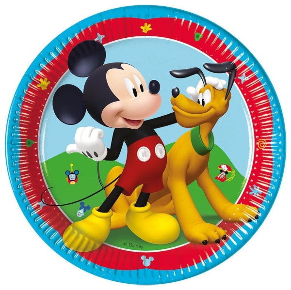 TAL��KY pap�rov� Mickey Rock The House 20cm 8 ks