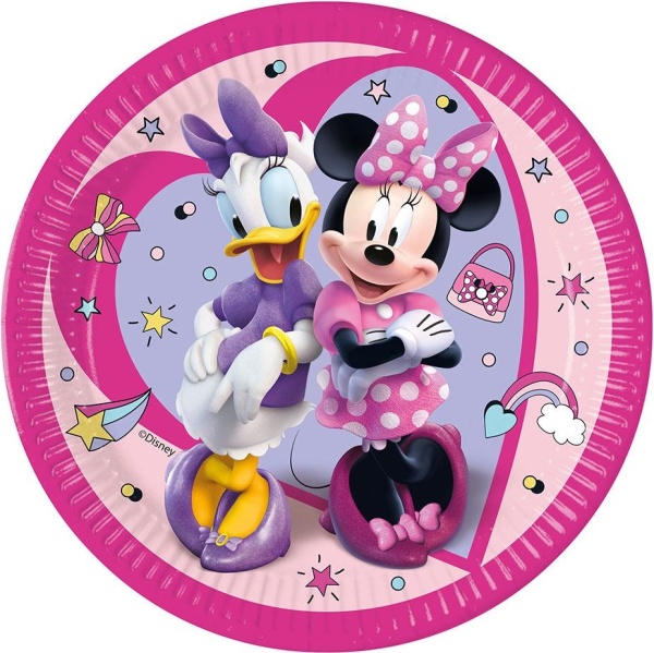 TAL��KY pap�rov� Minnie Junior 23 cm 8 ks