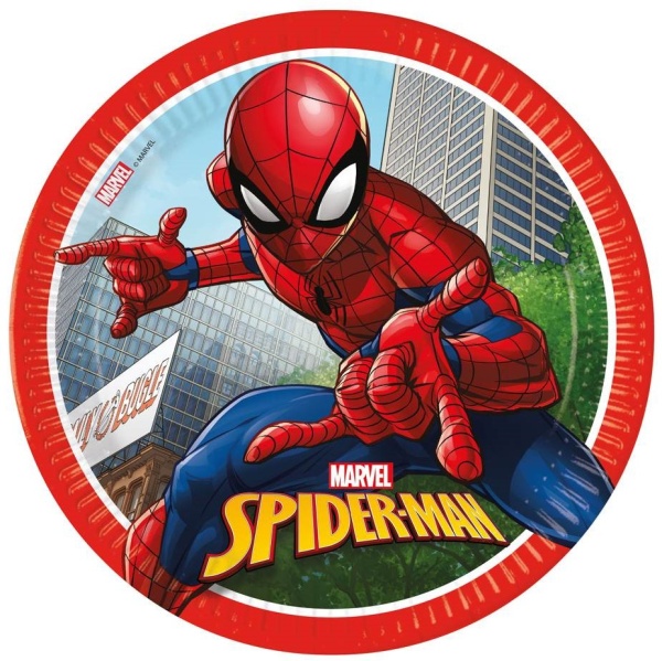 TAL��KY pap�rov� Spiderman Crime Fighter 23 cm 8 ks