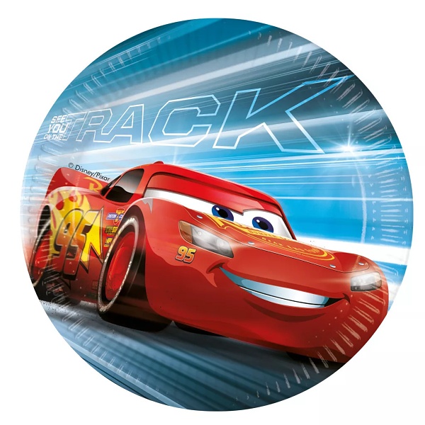 Tal��e pap�rov� Cars Victory 23 cm 8 ks