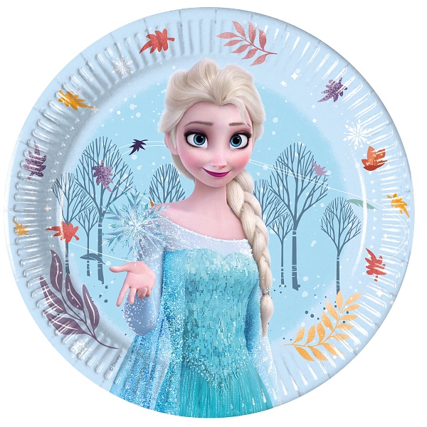 Tal��e pap�rov� Frozen 20 cm 8 ks