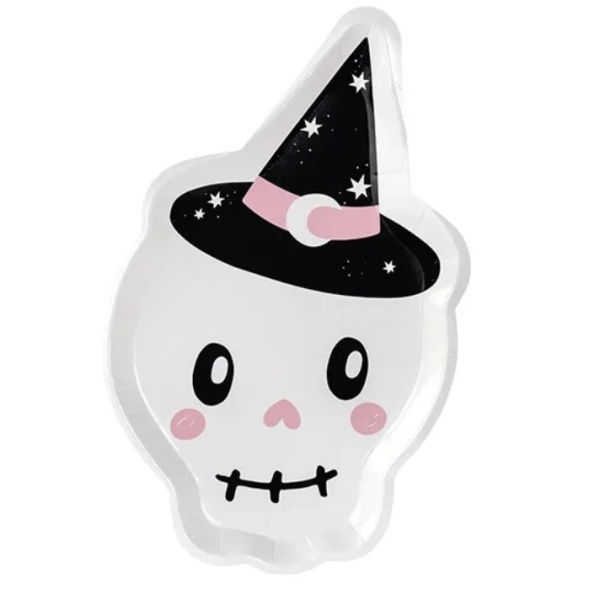 Tal��e pap�rov� Lebka 18 x 27 cm 6 ks