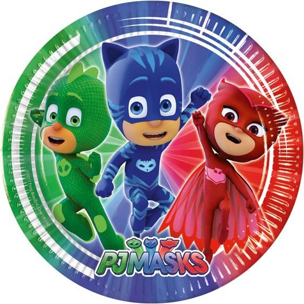 Tal��e pap�rov� PJ Masks 23 cm 8 ks