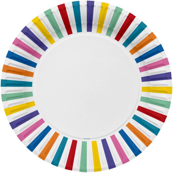 Tal��ky pap�rov� Color Pop 23 cm 8 ks