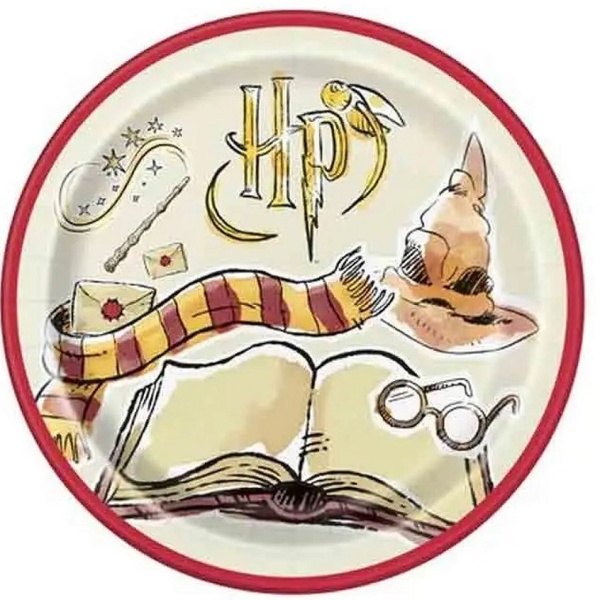 Tal��ky pap�rov� Harry Potter 23 cm, 8 ks