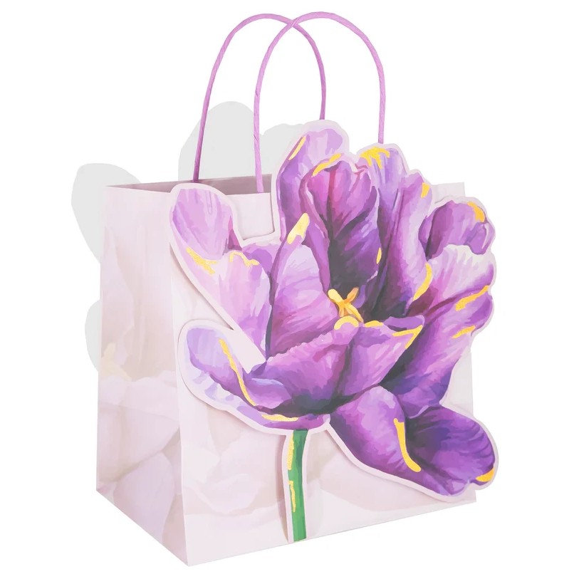 Ta�ka d�rkov� 3D kv�tiny Krokus 33,5 cm 1ks
