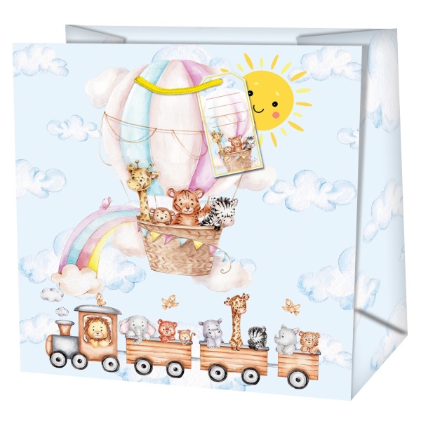 Ta�ka d�rkov� �tvercov� Zv���tka v bal�nu 15 x 6 x 14,6 cm