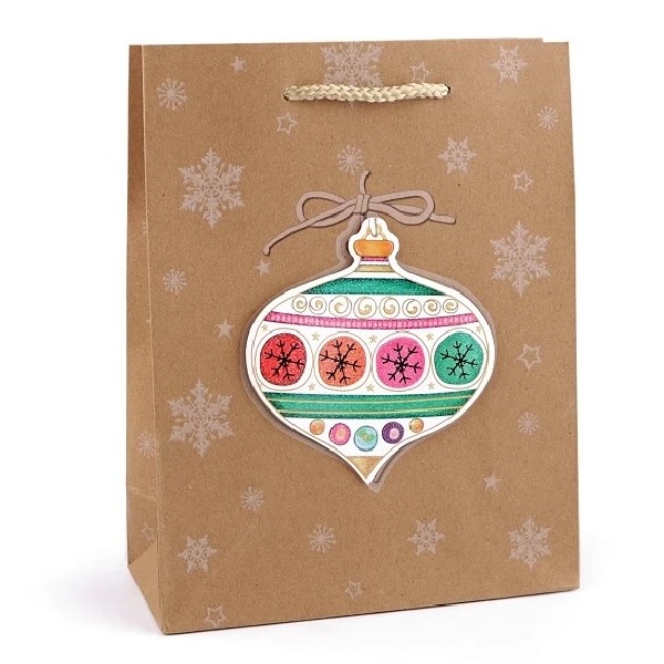 Ta�ka d�rkov� p��rodn� s dekorem Ba�ka 18 x 23 x 8 cm