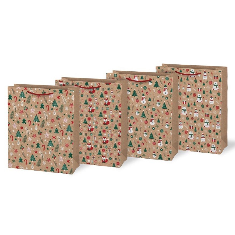 Ta�ka kraftov� v�no�n� mix 26x32 cm