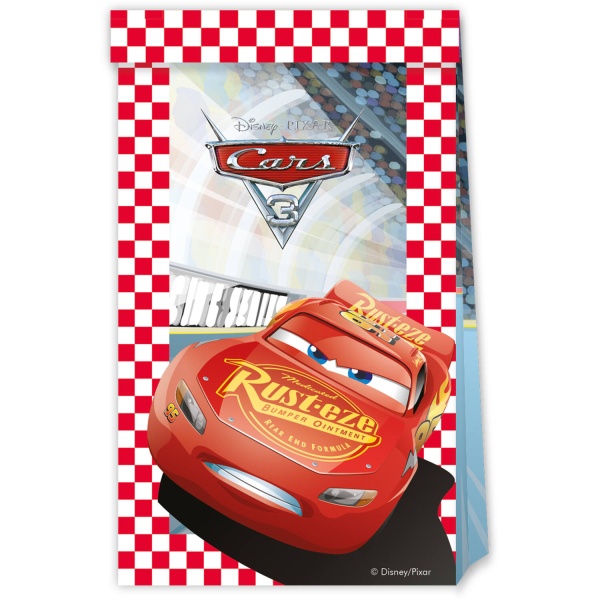 Ta�ky papirov� Cars 4 ks