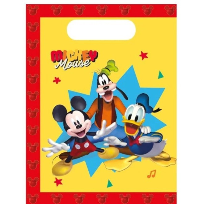 Ta�ky pap�rov� Mickey Mouse 4 ks