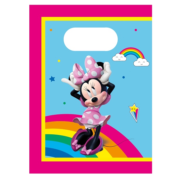 Ta�ky pap�rov� Minnie duha 4 ks