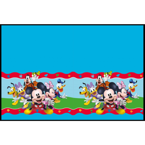 Ubrus pap�rov� Mickey Rock the House 120 x 180 cm