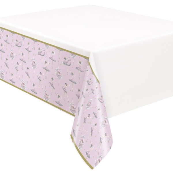 Ubrus plastov� Baletka 1.narozeniny 137 x 213 cm