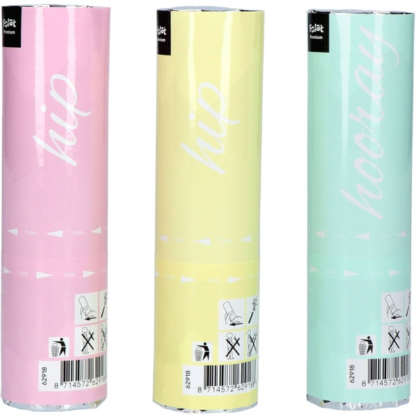 VYST�ELOVAC� konfety pastelov� v krabi�ce 15cm 3ks