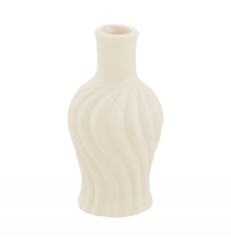 V�zi�ka keramick� mini spir�lov� Nude 4,5 x 8,5 cm