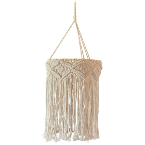 Z�v�sn� dekorace macram� lustr 40 x 25 cm