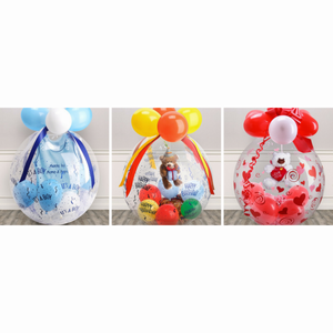 Bal�nek latexov� Its a Boy modr� 45cm k napln�n�
