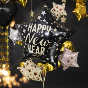 Bal�nek f�liov� HNY hv�zdy 83x90cm