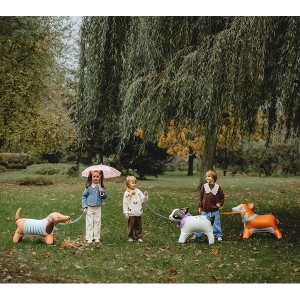 Bal�nek f�liov� stojac� pes Corgi 88x70 cm