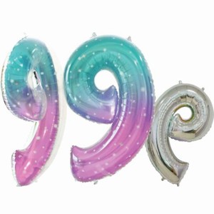 Bal�nek f�liov� ��slo 9 Space (Vesm�r), 78 cm