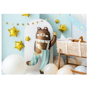 Bal�nek f�liov� Medv�dek modr� 72 x 104 cm