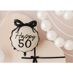 Bal�nek f�liov� s ma�li�kou Happy 50 47x45cm