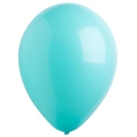Bal�nek latexov� pastelov� modrozelen� 27 cm 1 ks