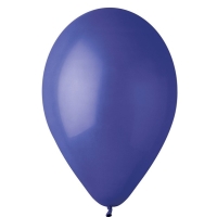 Bal�nek latexov� pastelov� tmav� modr� 27 cm 1 ks