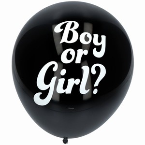 BAL�NKY Gender Reveal Boy s modr�mi konfetami