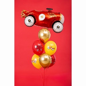 BAL�NKY latexov� Happy Birthday Car mix