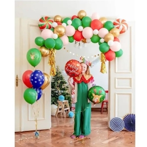Bal�nky latexov� Vesel� V�noce 30 cm 6 ks