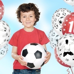 Bal�nky latexov� Fotbal 33cm 6ks
